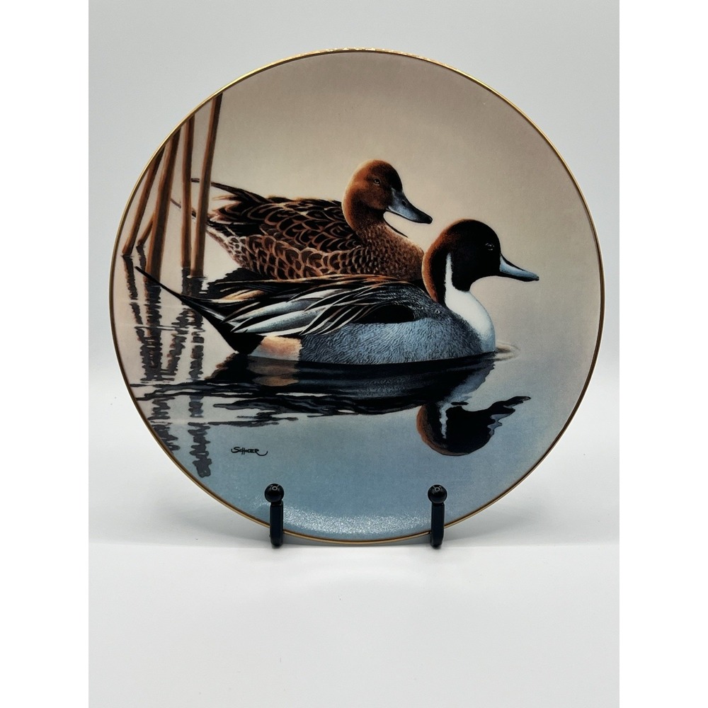 Vintage Collector's Plate "PINTAILS" by Phil Scholer - W.L. George #15739B